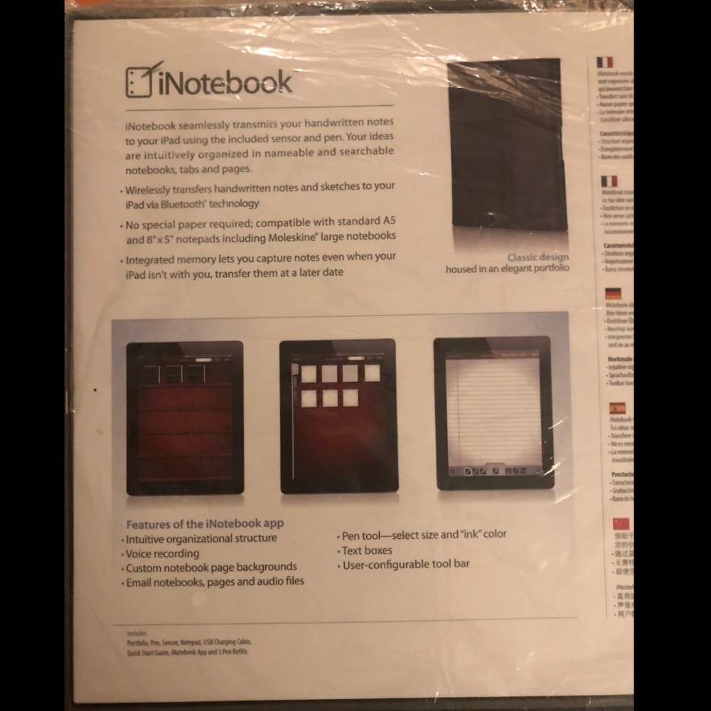 🆕 iNotebook Wireless Note Catcher for iPad 🎁 - Picture 2 of 5